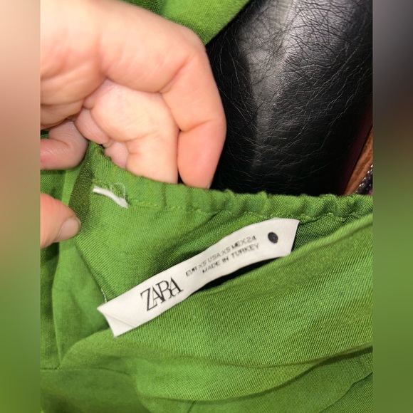 ZARA Green Backless Dress - Picture 11 of 11